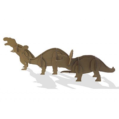 Pack 3 dinosaurios de juguete 3D